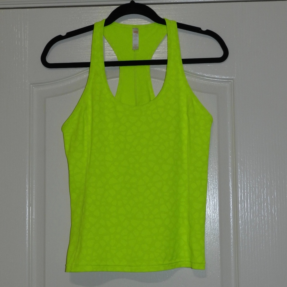 Lucy Racerback Tank Top Yoga Athletic Top Sz M
